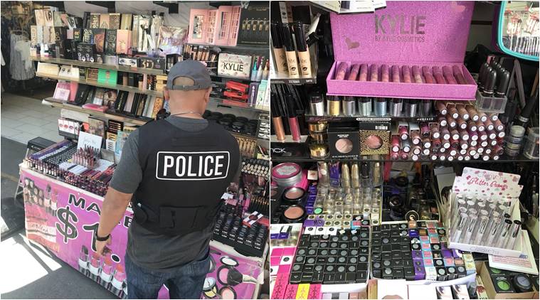 Police taking action on counterfeits of popular cosmetic brands