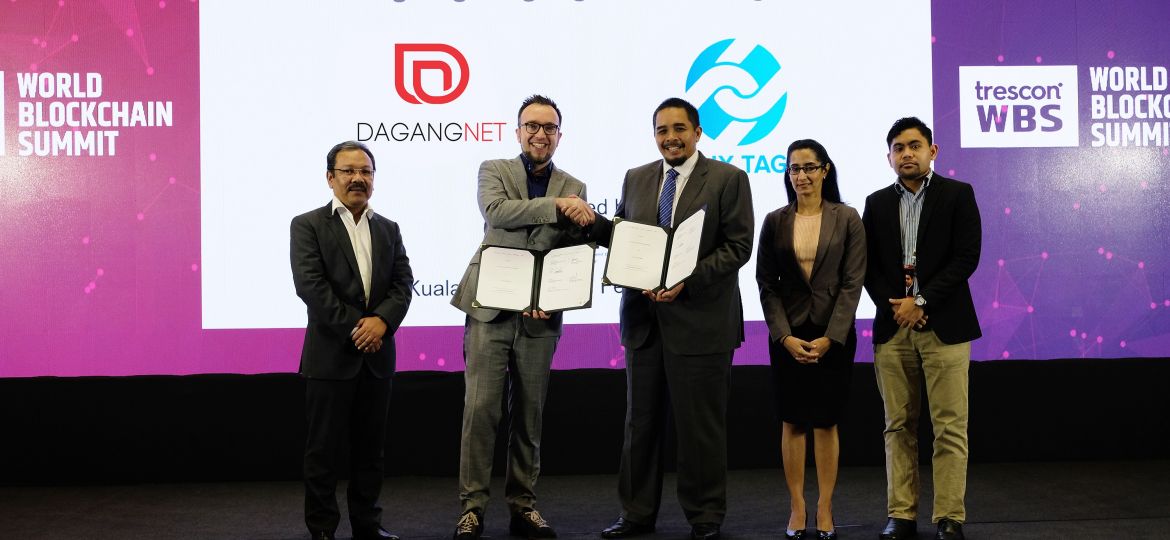 Luxtag and DagangNet partnership signing at WBS