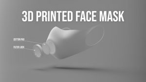 manufacturing of 3D printed face mask