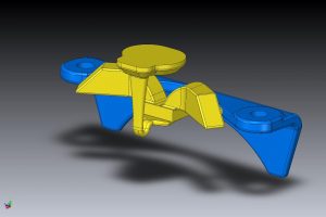 manufacturing of CAD 3D model.