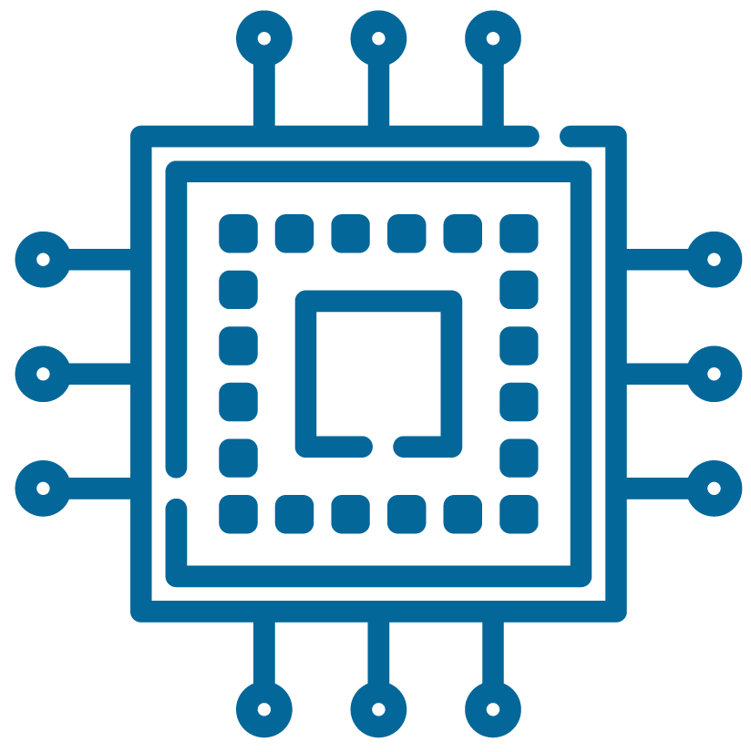 Micro chip logo